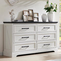 Off White Farmhouse 9-Drawer Storage Dresser